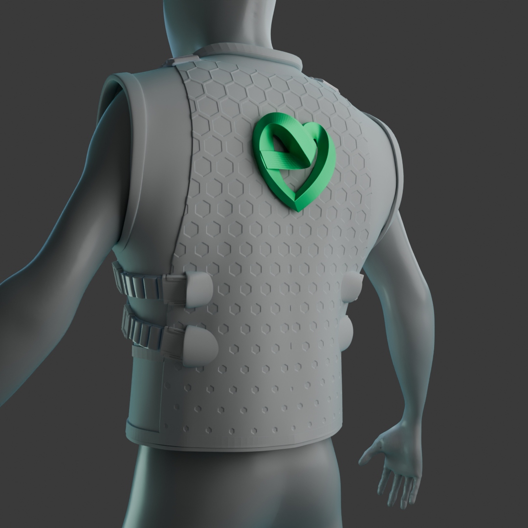 EchoVest back view